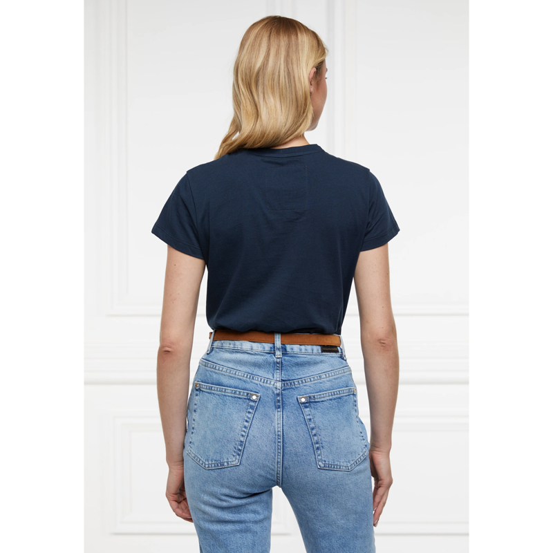 Holland Cooper Monogram Tee - Ink Navy-2