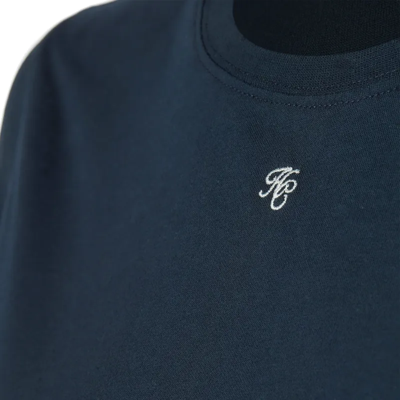 Holland Cooper Monogram Tee - Ink Navy-7