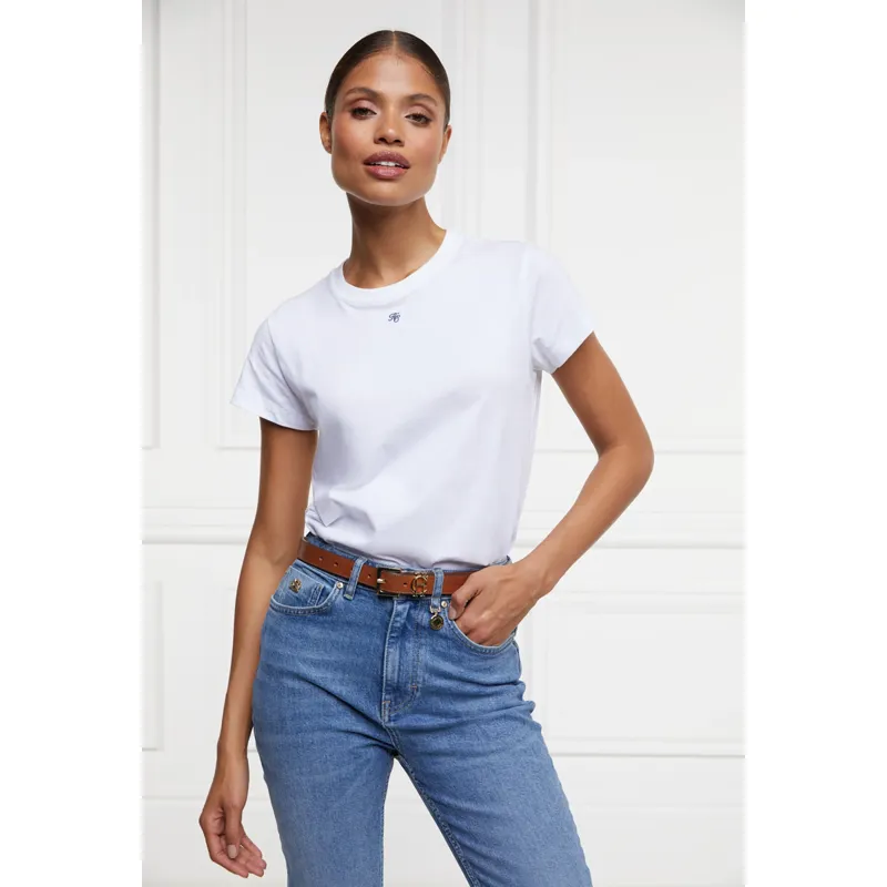 Holland Cooper Monogram Tee - White