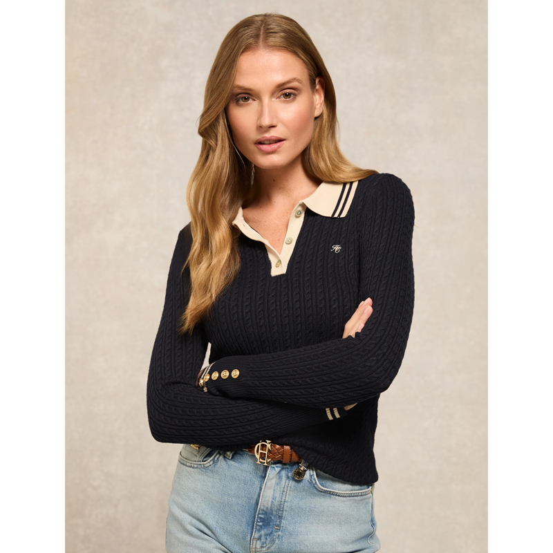 Holland Cooper Orla Knit - Ink Navy-2