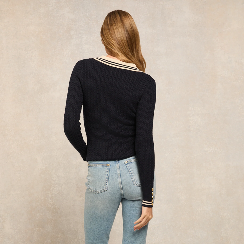 Holland Cooper Orla Knit - Ink Navy-1