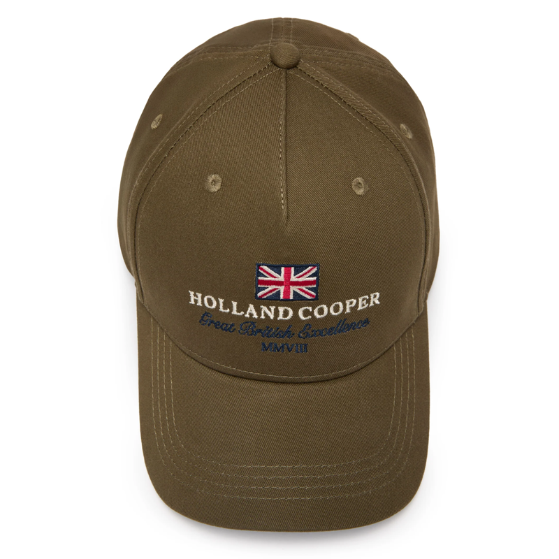 Holland Cooper Regatta Cap - Dark Khaki-4