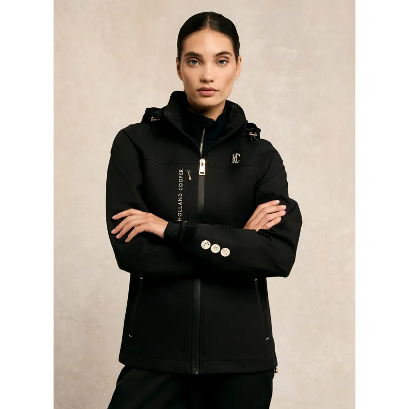 Holland Cooper Riding Shell Jacket - Black
