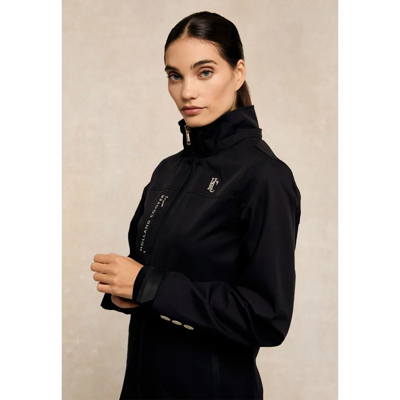 Holland Cooper Riding Shell Jacket - Black-2