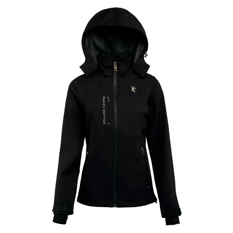 Holland Cooper Riding Shell Jacket - Black-6