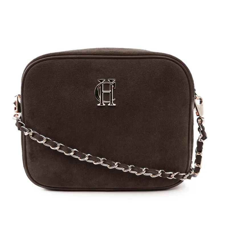 Holland Cooper Soho Camera Bag - Chocolate Suede