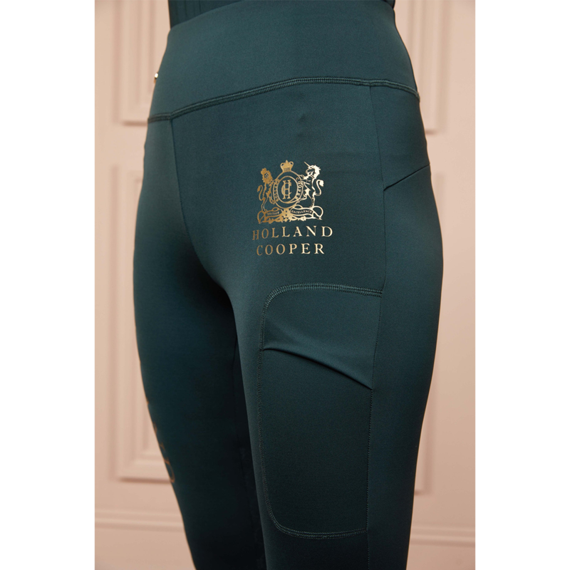 Holland Cooper Sport Legging - Petrol-7