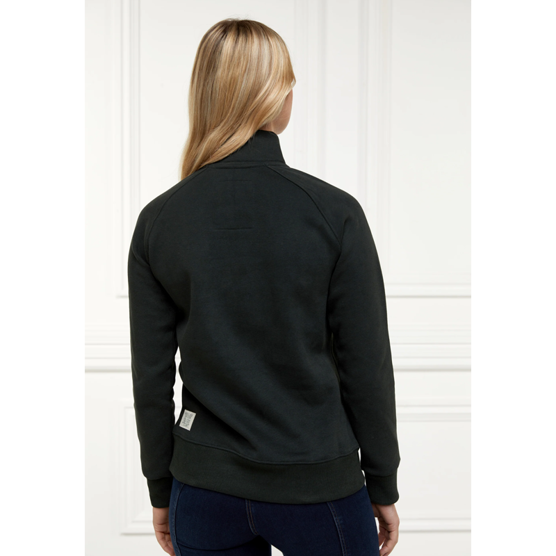 Holland Cooper Sporting Heritage Zip Henley - Racing Green-4