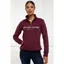 Holland Cooper Sporting Heritage Zip Henley - Merlot