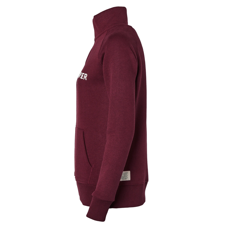 Holland Cooper Sporting Heritage Zip Henley - Merlot-6
