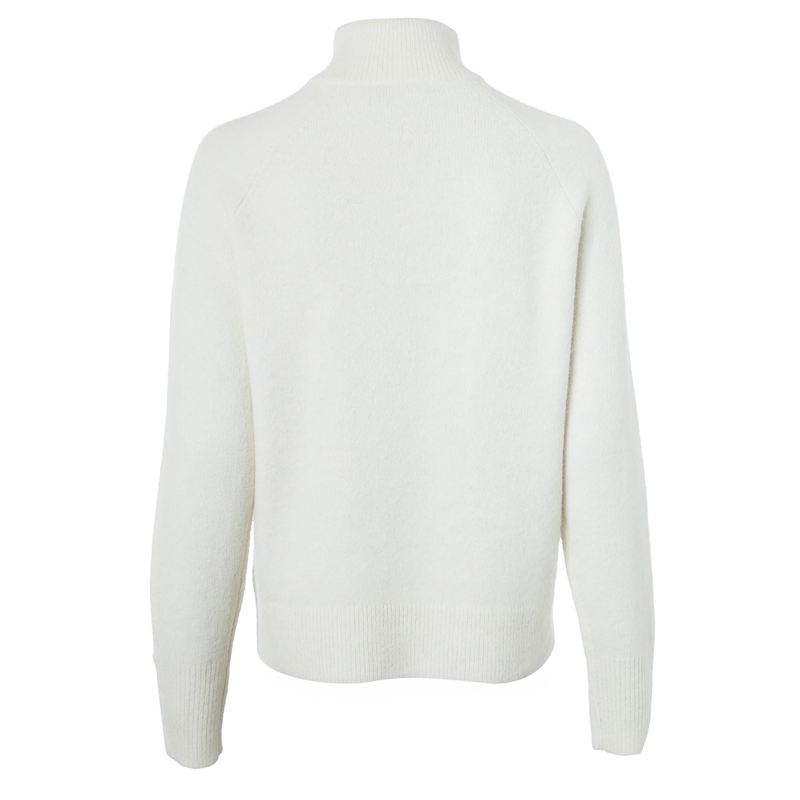 Holland Cooper Tori Half Zip Knit - Natural-4