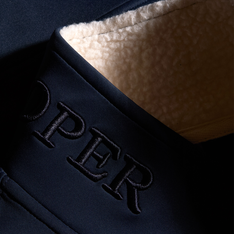 Holland Cooper Training Zip Through Sweat - Ink Navy-8