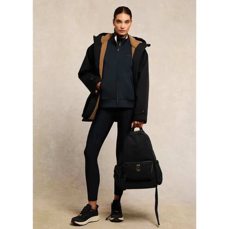 Holland Cooper Training Zip Through Sweat - Ink Navy-3