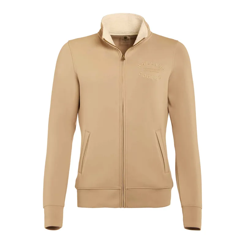 Holland Cooper Training Zip Through Sweat - Stone-4