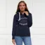 Holland Cooper Varsity Hoodie - Ink Navy