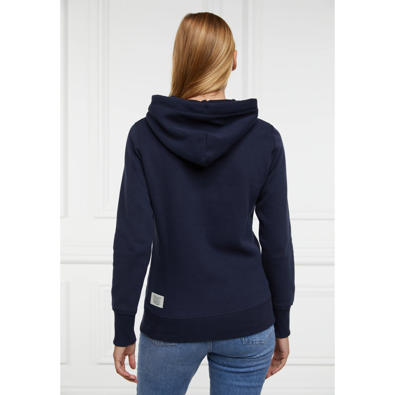 Holland Cooper Varsity Hoodie - Ink Navy-2