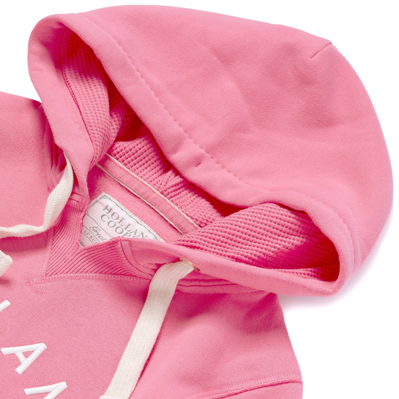 Holland Cooper Varsity Hoodie - Peony Pink-5