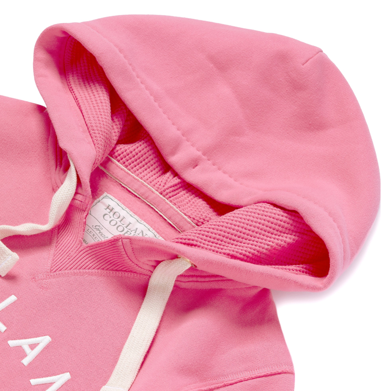 Holland Cooper Varsity Hoodie - Peony Pink-4