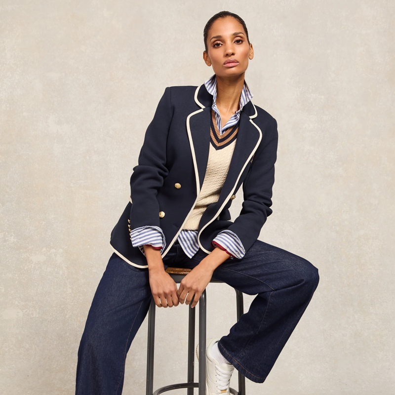 Holland Cooper Zoe Sleeveless Tank - Almond-8