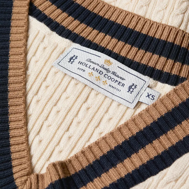 Holland Cooper Zoe Sleeveless Tank - Almond-6