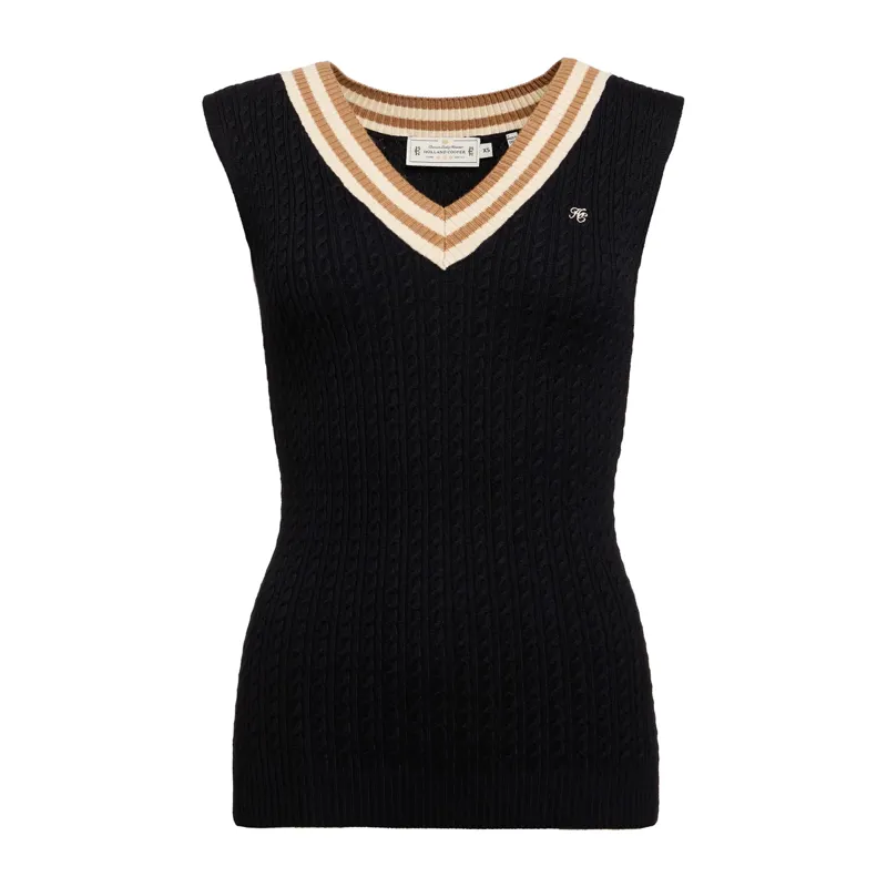 Holland Cooper Zoe Sleeveless Tank - Ink Navy-5