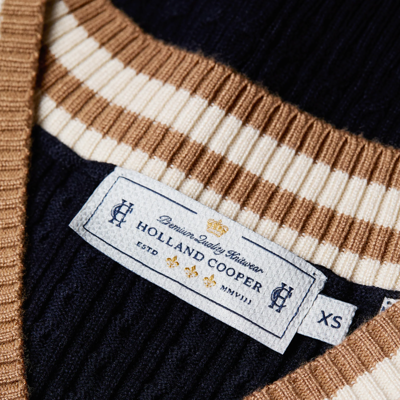 Holland Cooper Zoe Sleeveless Tank - Ink Navy-7