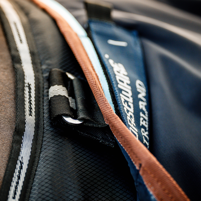 Horseware Easy-Layer 100g Stable Rug - Black/Black Silver-6