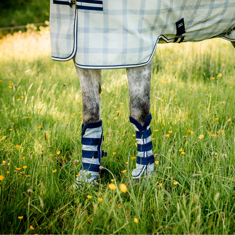 Horseware Newmarket Fly Boots - Witney Navy-2