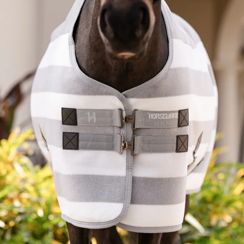 Horseware Newmarket Pony Fleece Cooler - Witney Charcoal-1