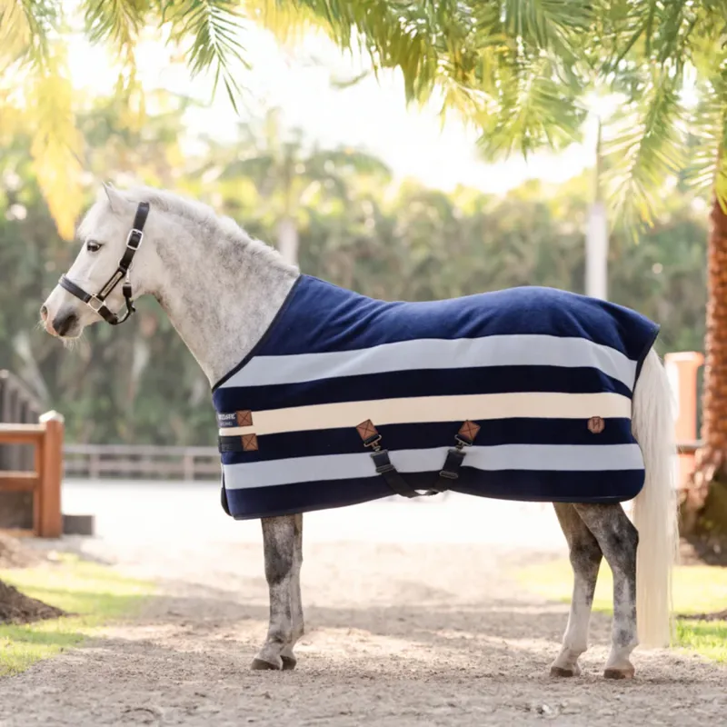Horseware Newmarket Pony Fleece Cooler - Witney Navy