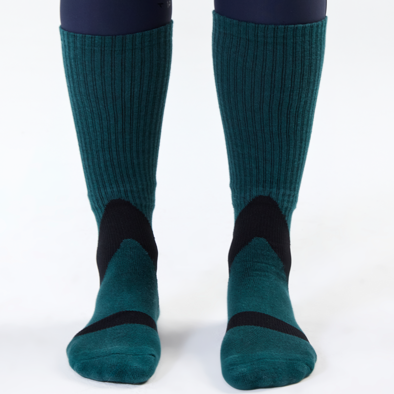 Horseware Pulse Performance Socks - Dynasty Green-2