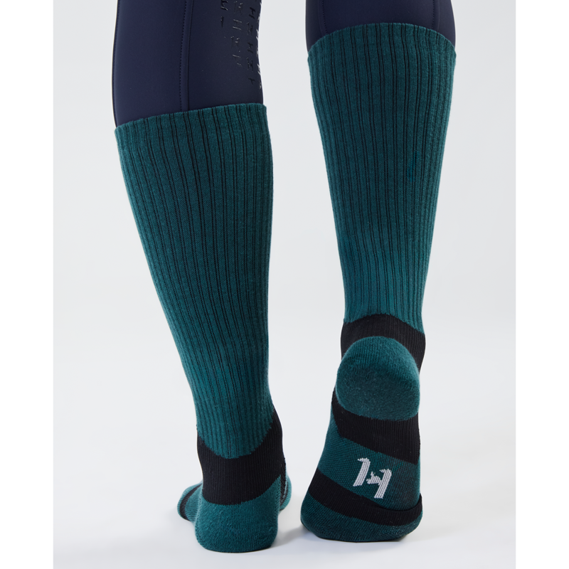 Horseware Pulse Performance Socks - Dynasty Green-1