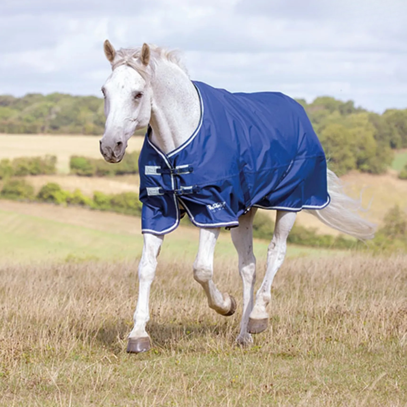 Shires Tempest Original Lite Turnout Rug - Navy/Grey