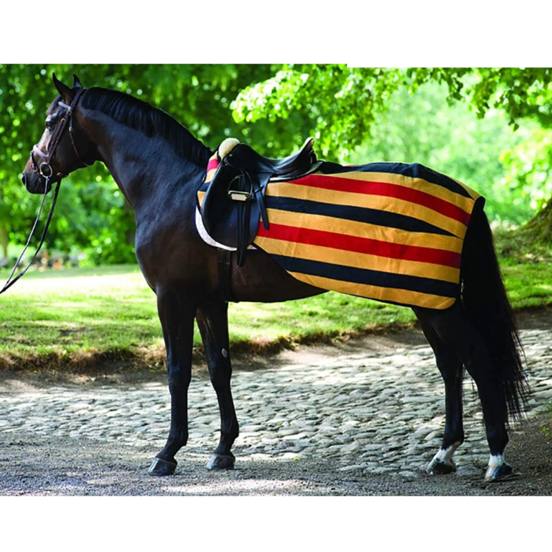 Horseware Rambo Fleece Exercise Sheet - Witney Gold