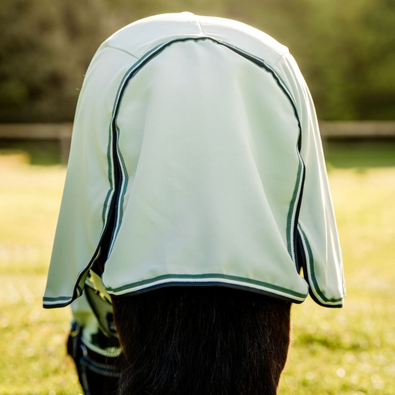 Horseware Rambo Petite Hoody - Green/Sage/Beige-2