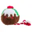House of Paws Christmas Rope Toy - Christmas Pudding