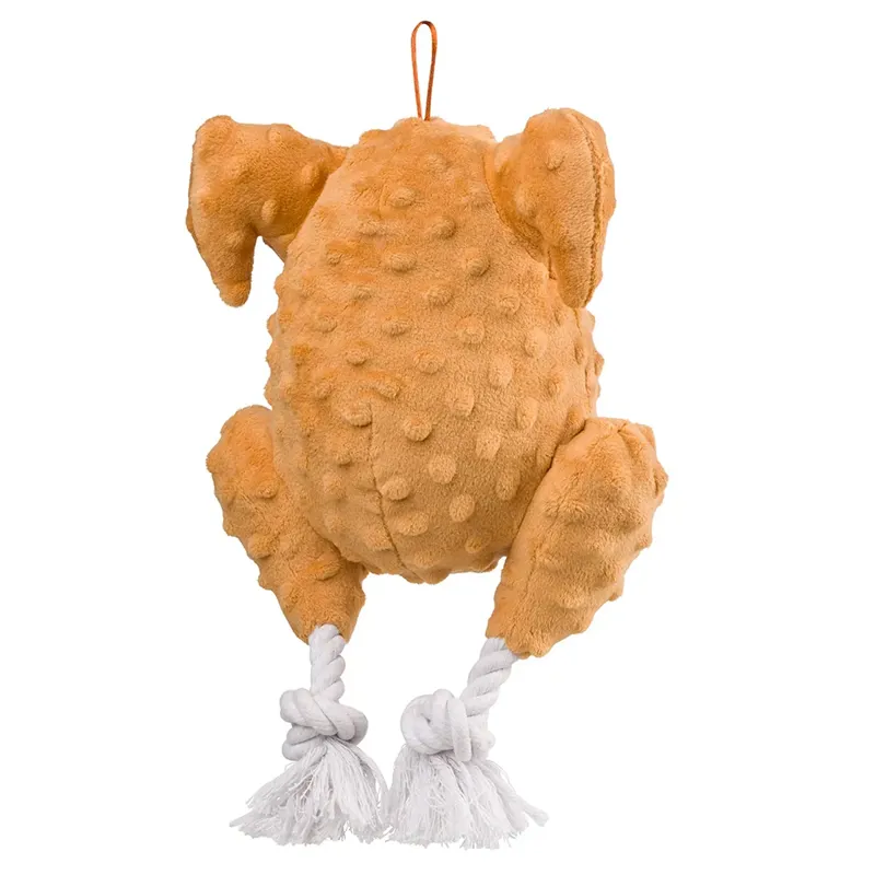 House of Paws Christmas Rope Toy - Roast Turkey