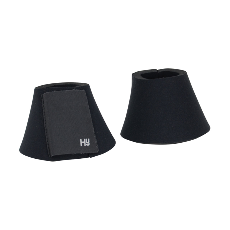 Hy Equestrian Neoprene Protect Over Reach Boots Small - Black