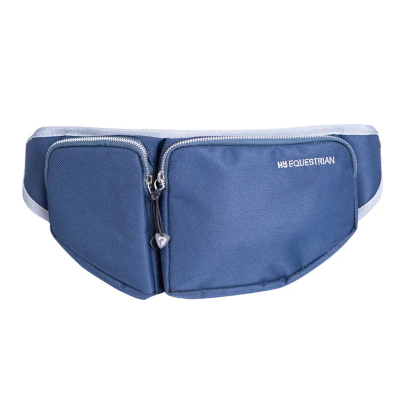 Hy Equestrian Bum Bag - Navy/Grey