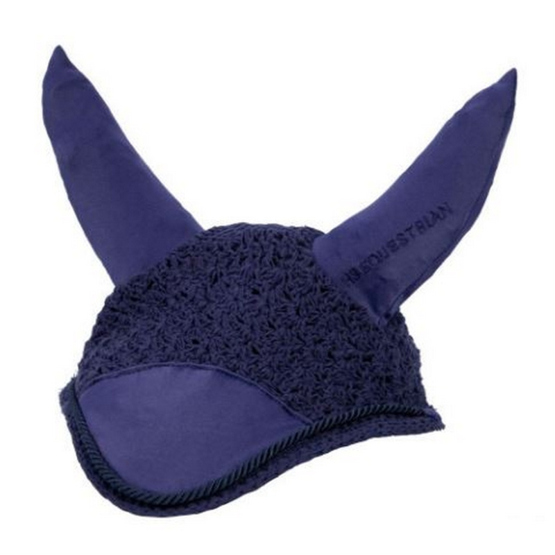 Hy Equestrian Deluxe Fly Veil - Navy