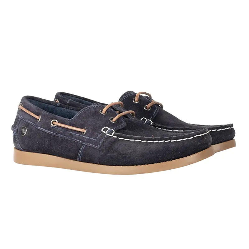 Hy Equestrian Savona Deck Shoes - Navy