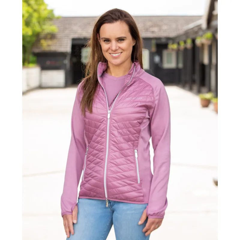 Hy Equestrian Synergy Lightweight Padded Jacket - Grape