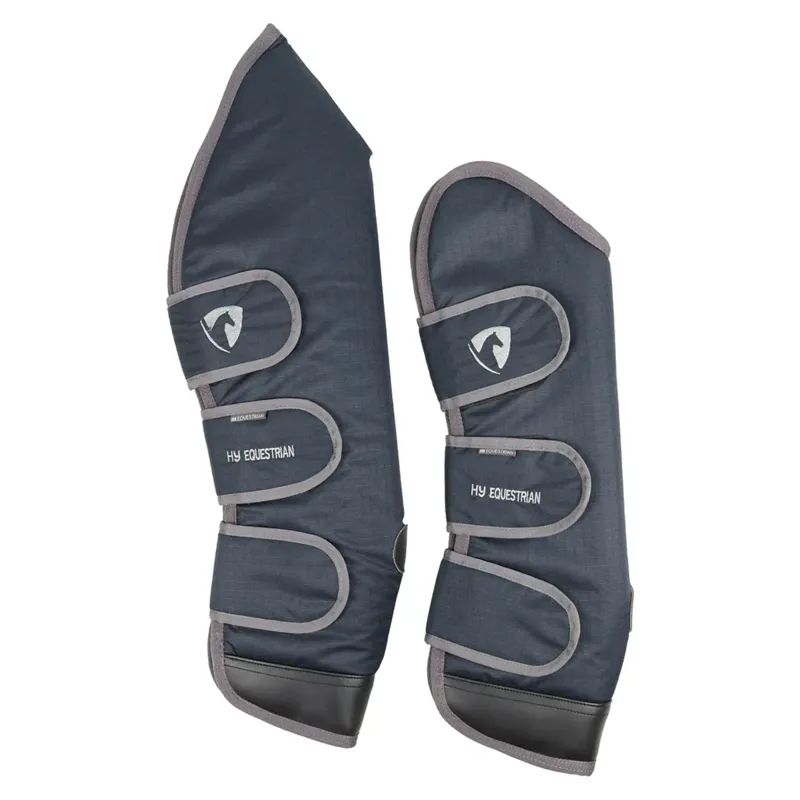 Hy Equestrian Travel Boots - Navy/Grey