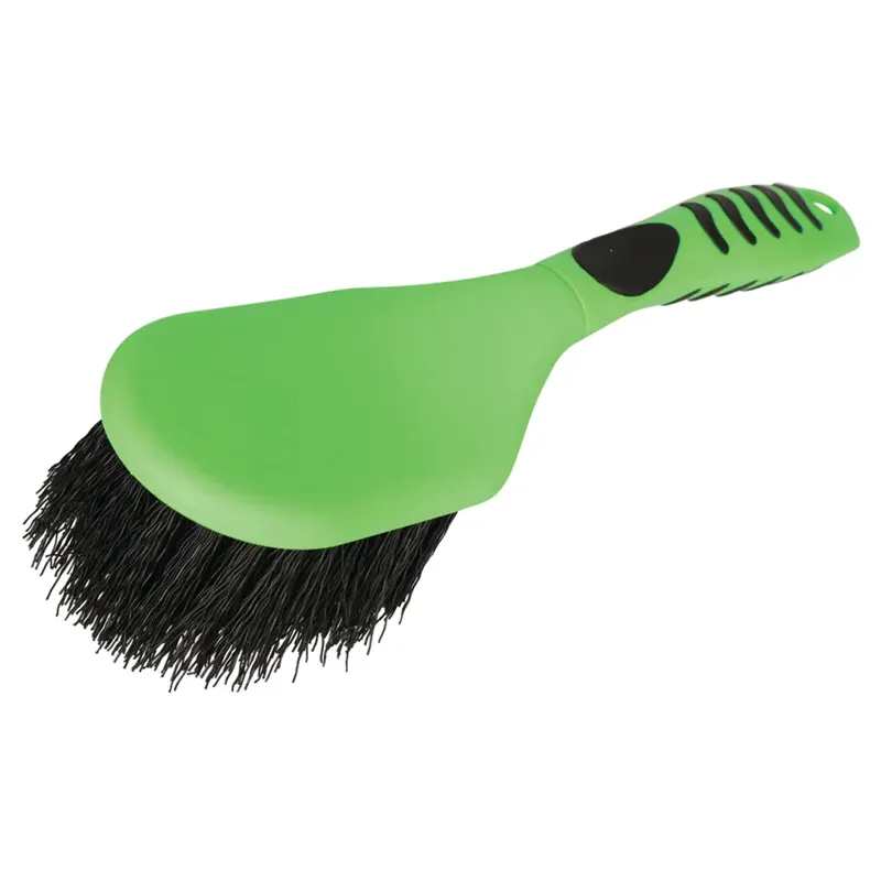 Hy Equestrian Vivid Bucket Brush - Green