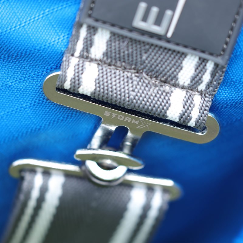 Hy StormX Empra 0g Turnout Rug - Blue-8