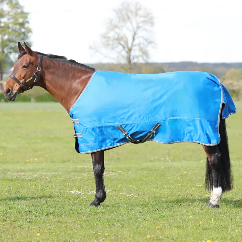 Hy StormX Empra 0g Turnout Rug - Blue