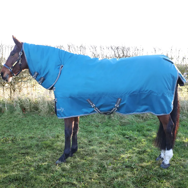 Hy StormX Empra 50g Combi Turnout Rug - Teal