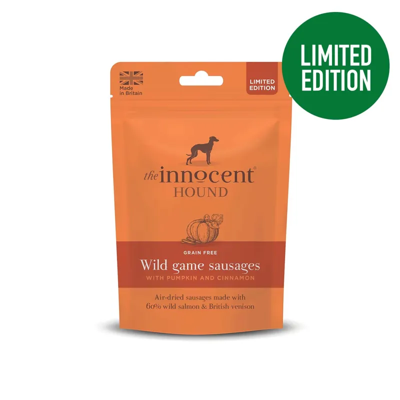 The Innocent Hound Wild Game Sausages Pumpkin And Cinnamon Treats