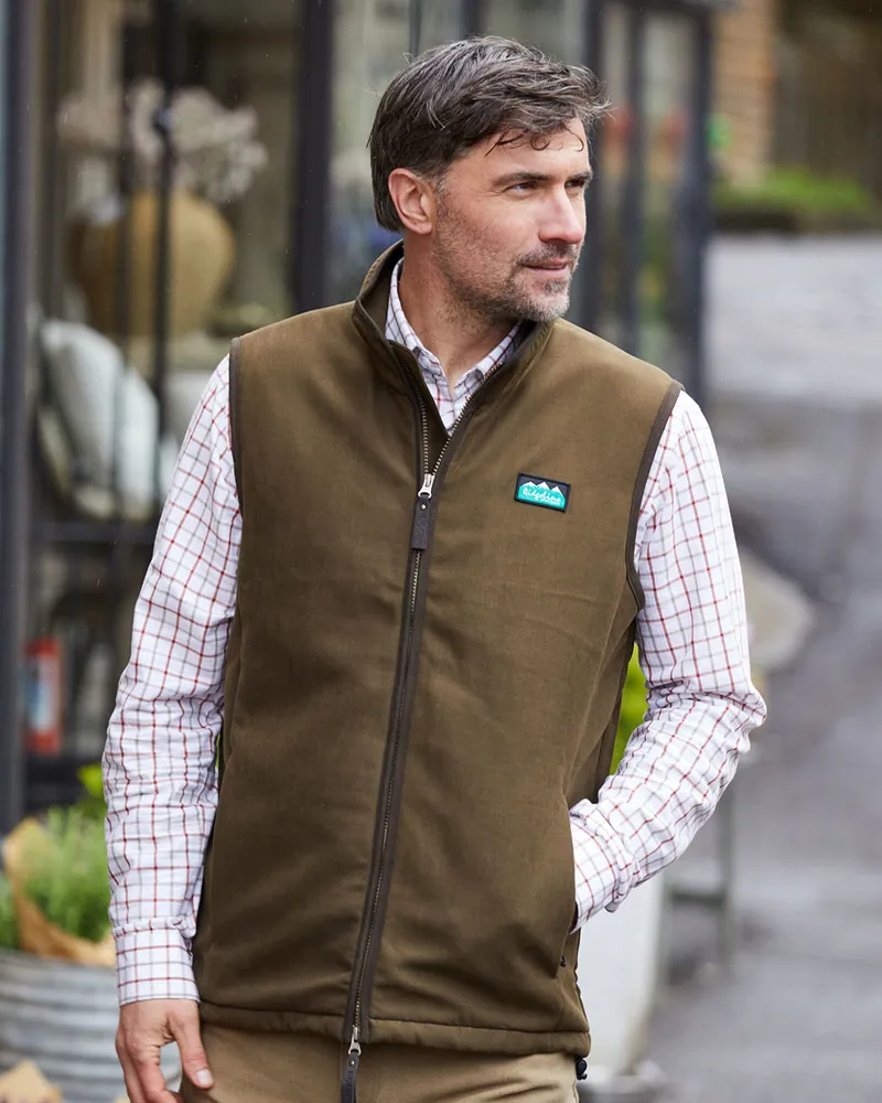 Ridgeline Men's Monarch Gilet - Moody Teak-7