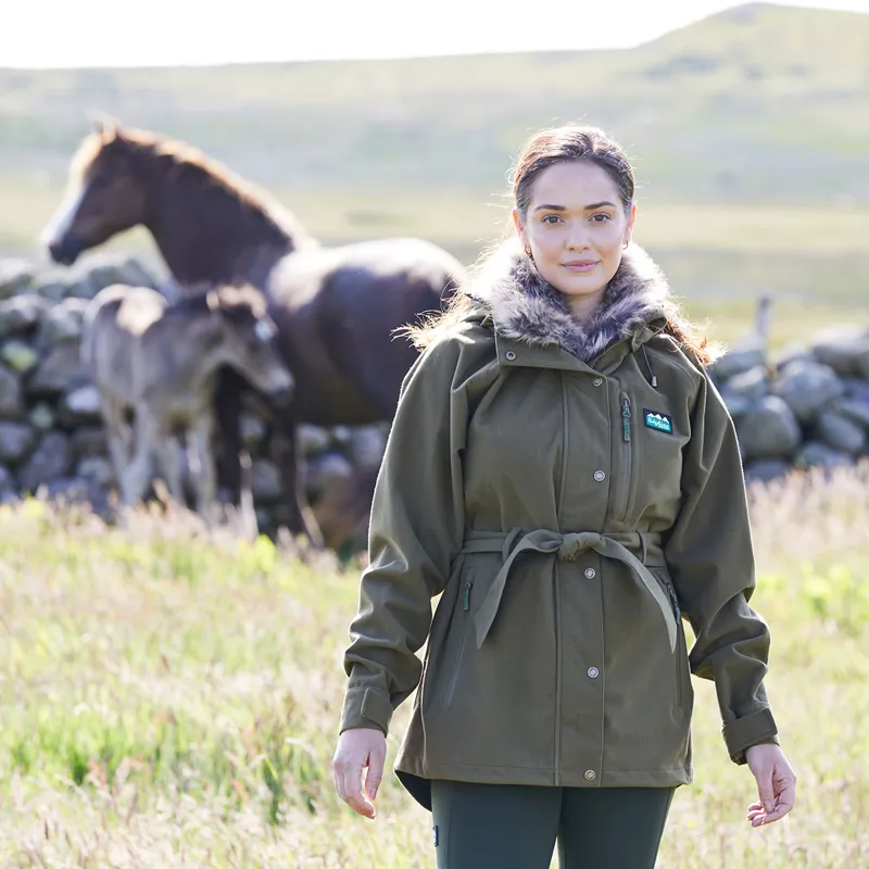 Ridgeline Women's Monsoon Nordic Jacket - Teak-6